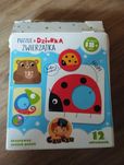 Pierwsze puzzle z dziurką Czuczu i Peppa - dwa kompletne zestawy