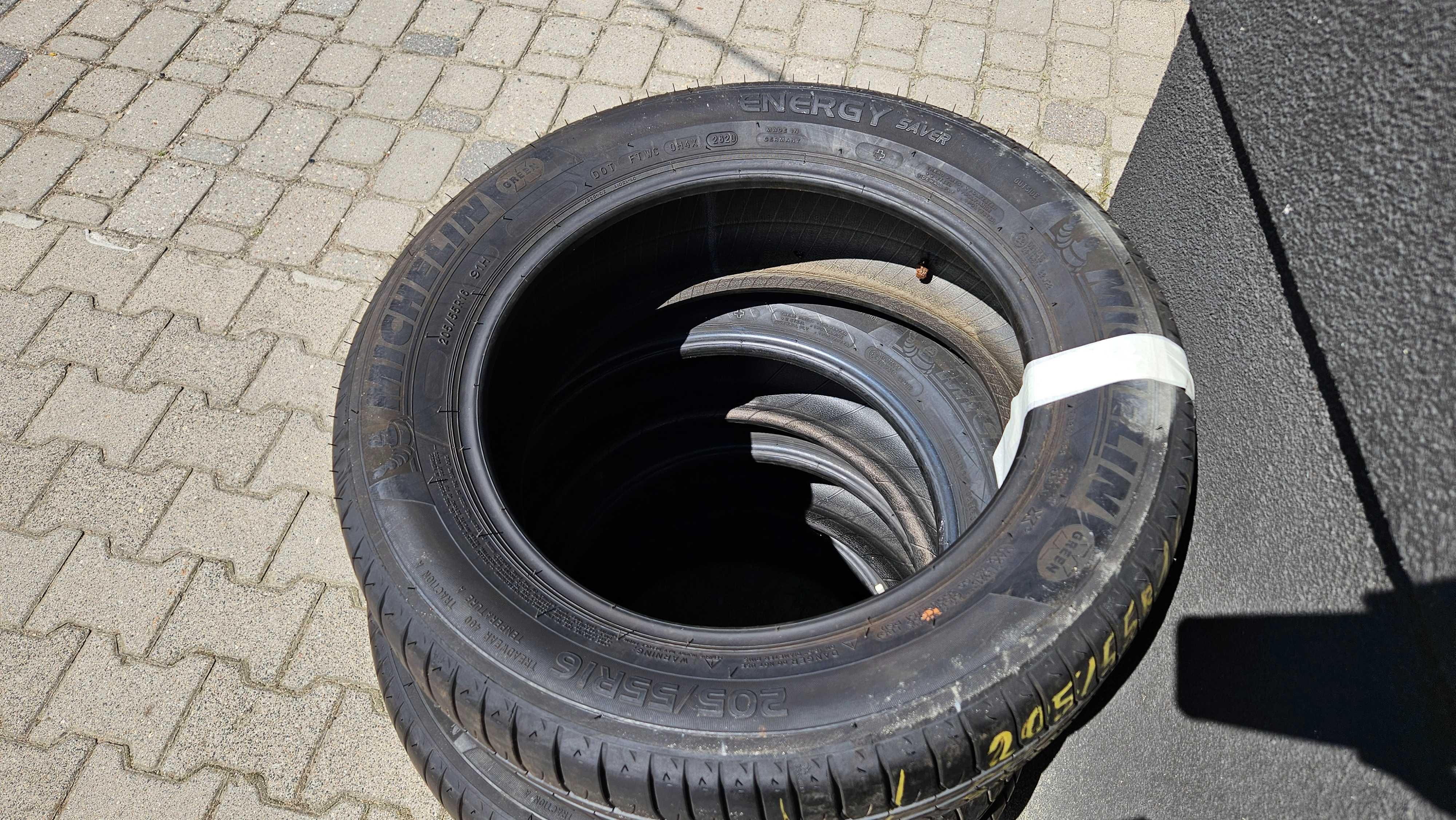 4x Opony Michelin 205/55 R16 H Energy