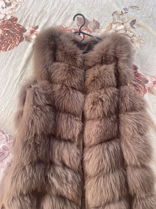 Жилетка из песца