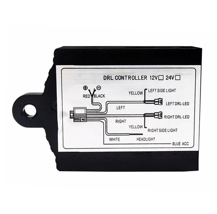 Блок управления DRL Led ходовыми огнями с функцией отключения притухан
