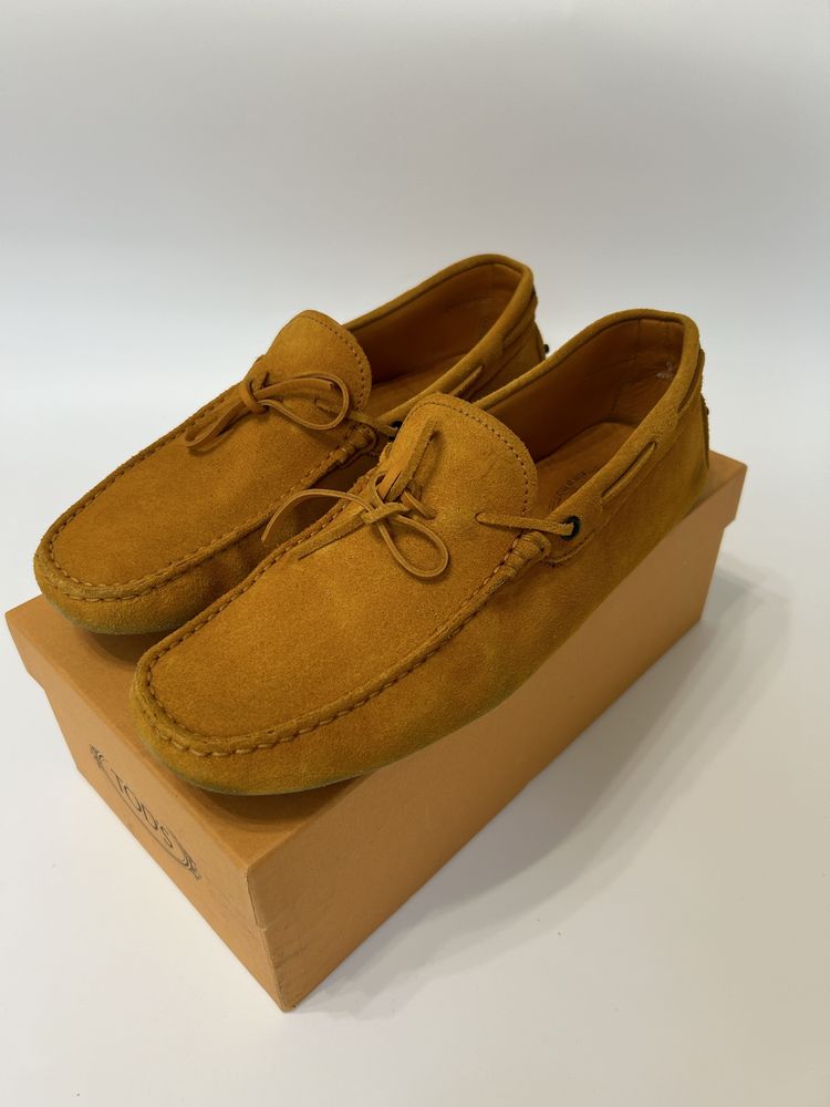 TOD’S оригінал макасіни, лофери, руді мокасини