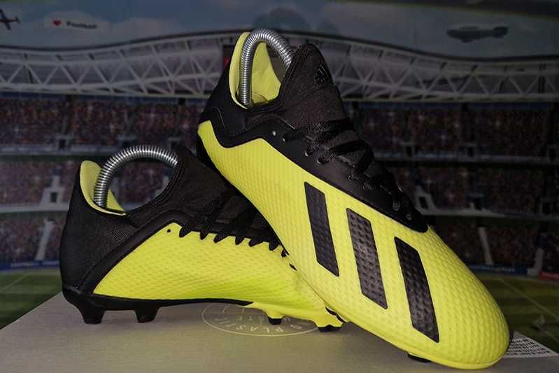 Adidas X 18.3 FG - junior piłkarskie korki lanki rozmiar: 38