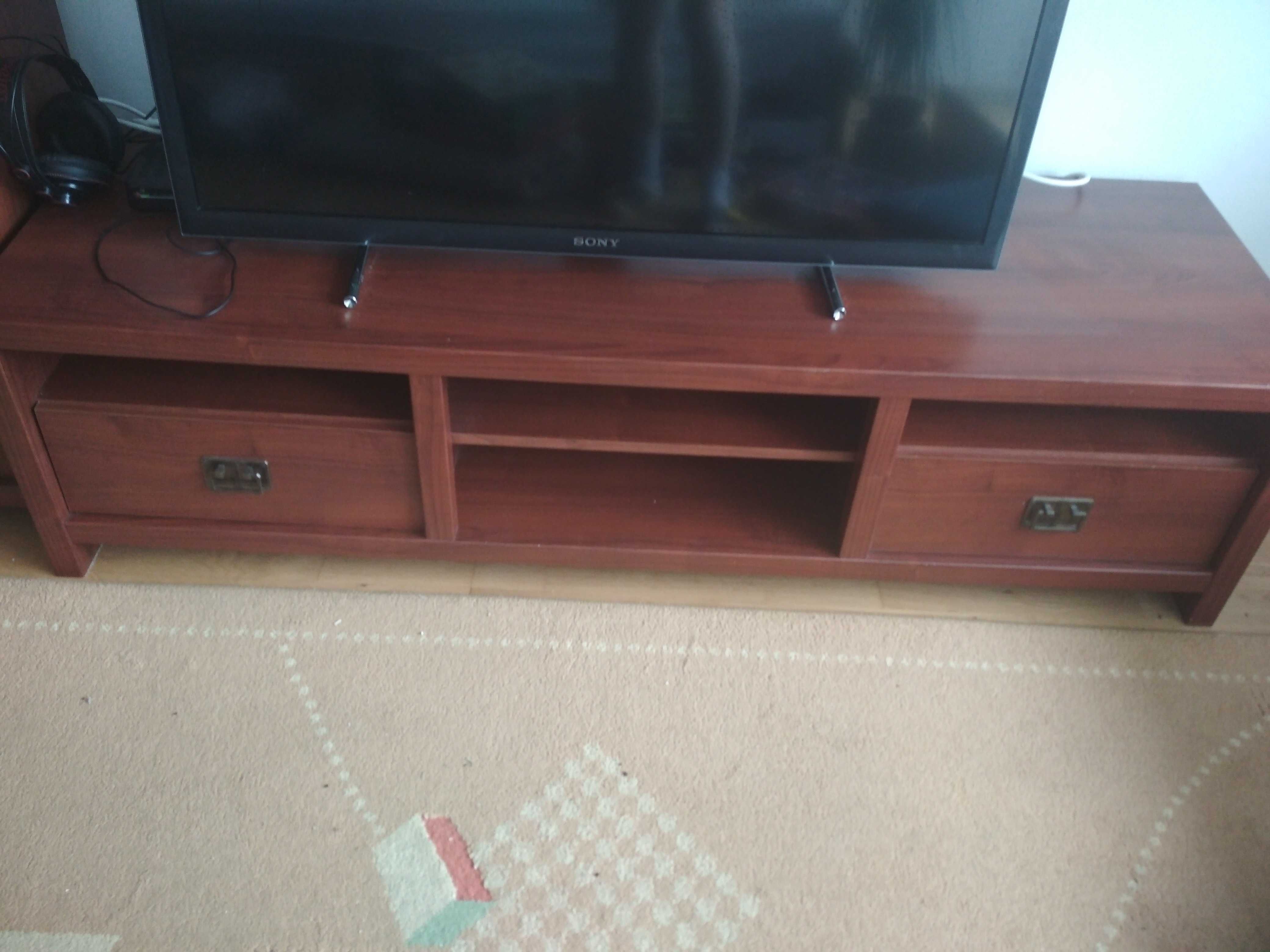 Szafka RTV / szafka pod telewizor BLACK RED WHITE