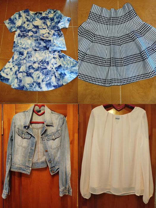 Віддам безкоштовно одяг для дівчини жінки блузка плаття джинсовка