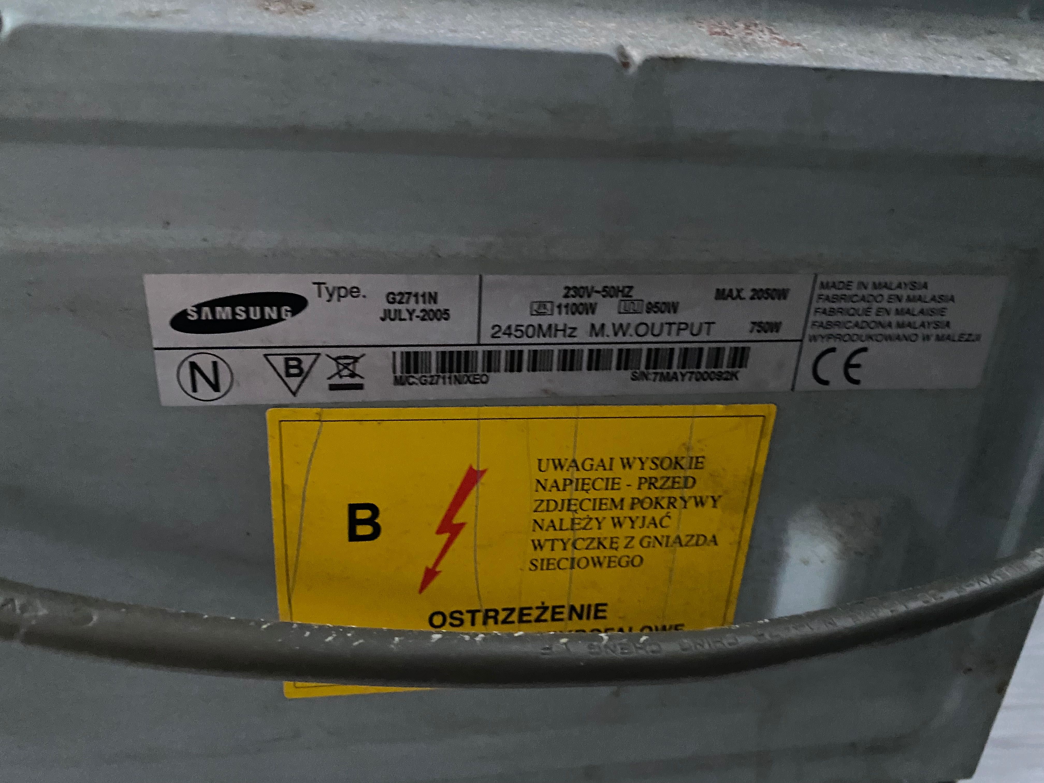 Kuchenka mikrofalowa Samsung