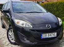 Mazda 5 świeża z Niemiec 1.8 116KM 7 miejsc # Alufelgi # TOP # ZAREJESTROWANA