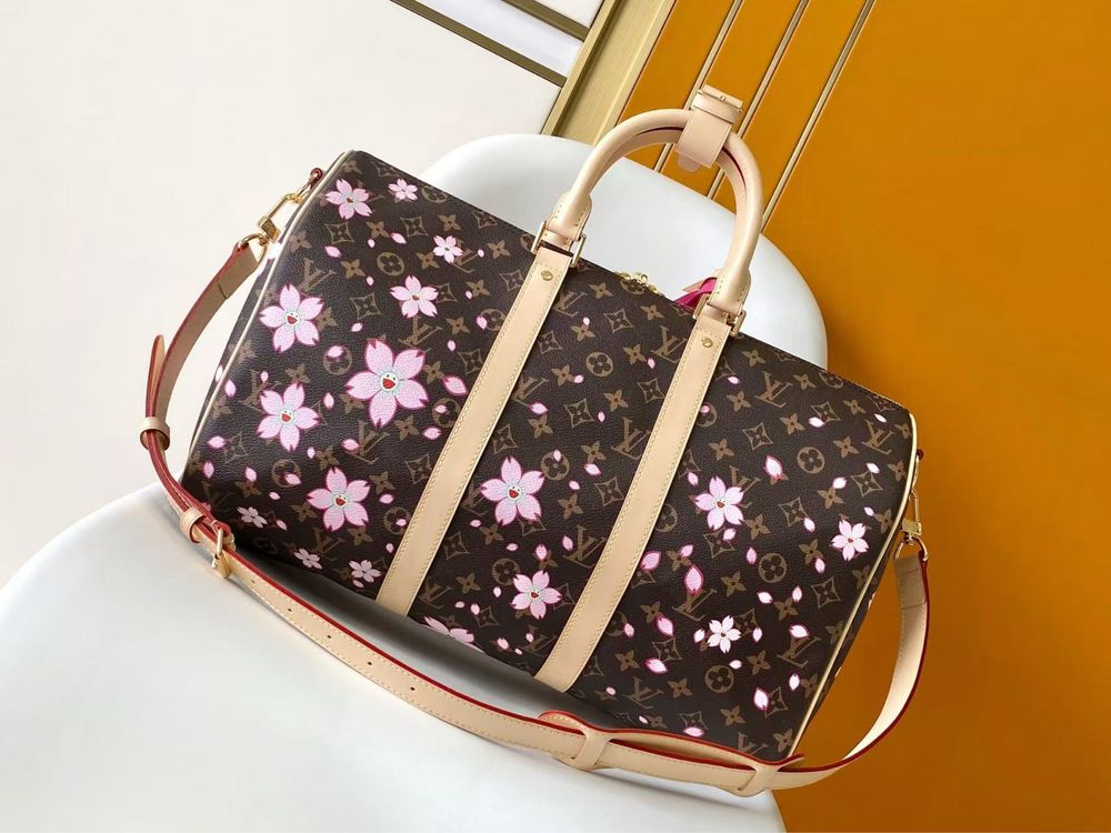 Сумка дорожная LV Louis Vuitton LV x TM Keepall 45 Луи Виттон премиум