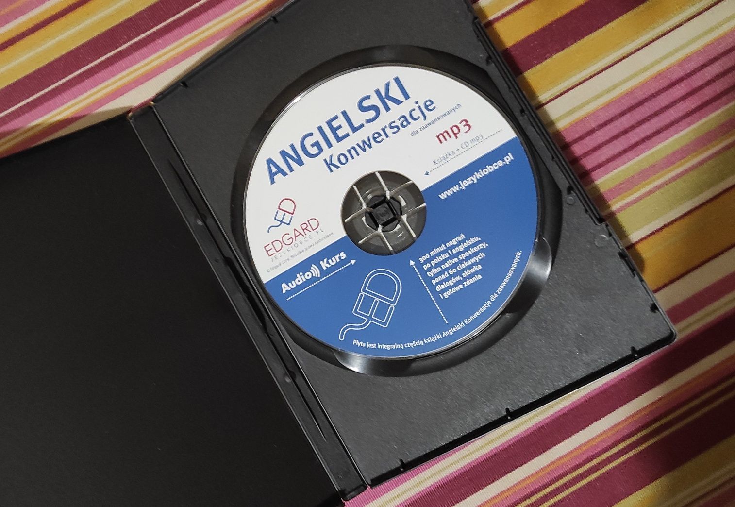 Angielski Konwersacje dla zaawansowanych Edgard - Książka i płyta MP3