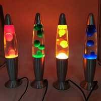 Лава лампа двухцветные , ВТВ парафиновая лампа, ночник Magma Lamp, Lav