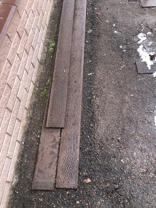 Смуга металева ширина 14см товщина 10мм