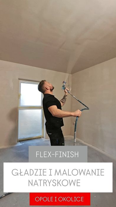 Wykończenia wnętrz - gładzie i malowanie. Flex-Finish Opole