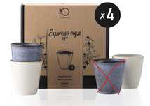 Origeens Zestaw filiżanek do espresso- 3szt.
