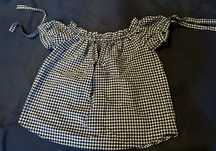 Bluzka  top w krate rozmiar 36