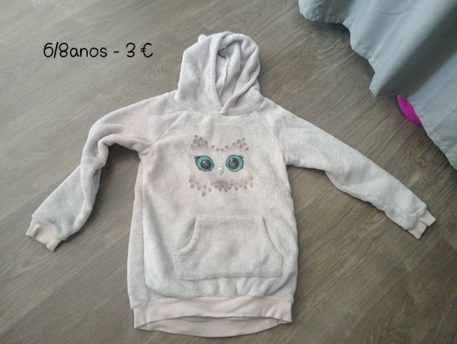 Camisola 6/8 anos - 3€