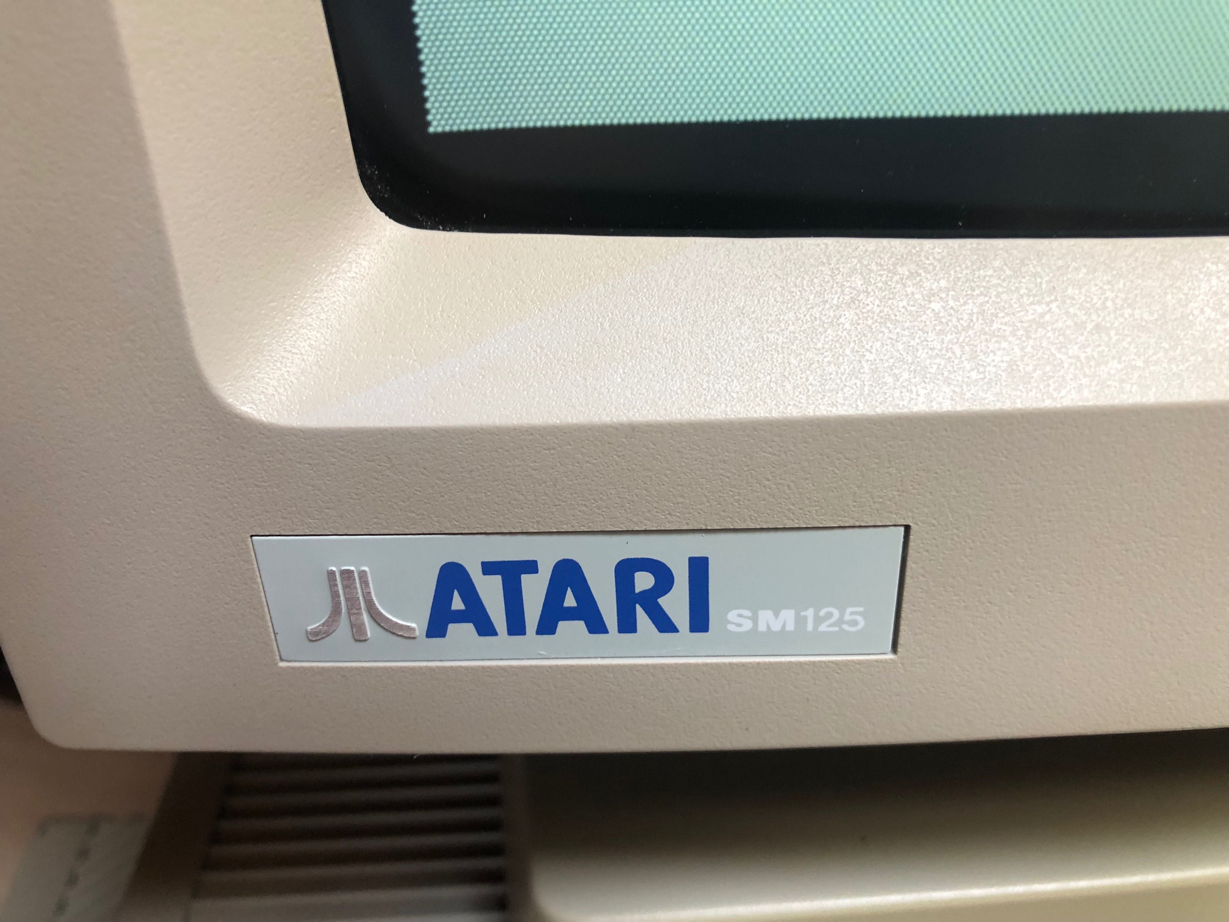 Monitor HiRes ATARI SM125