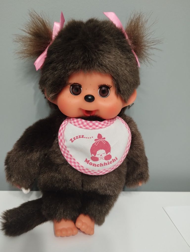 Małpka Monchhichi Unikat Ruchome oczki