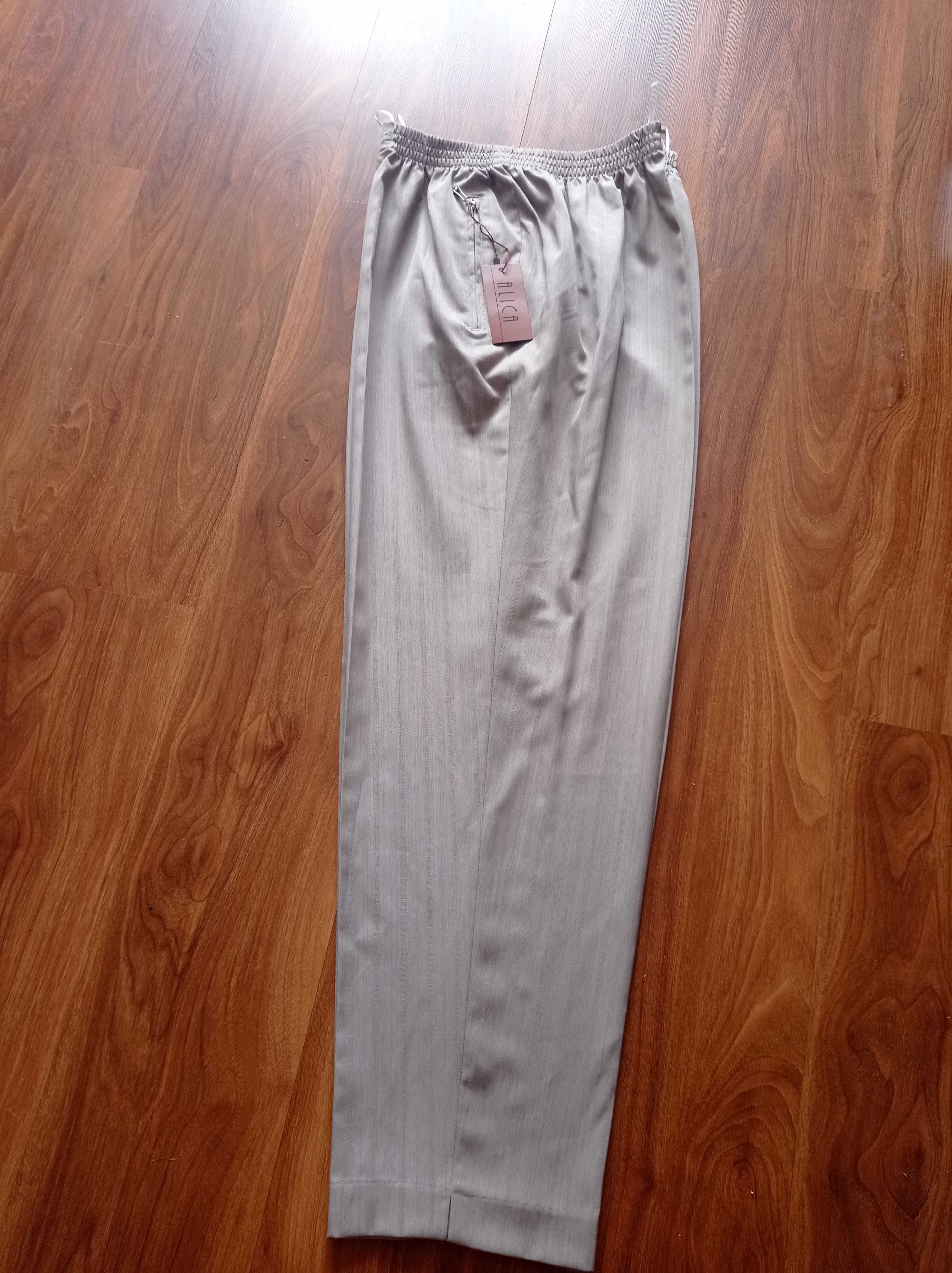 Nowe Spodnie damskie z kantka 2xl