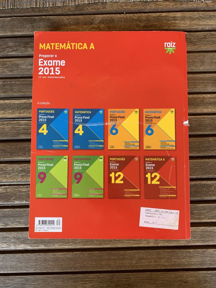 Livro Exame Matemática A