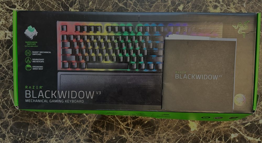 Клавіатура Razer Blackwidow V3 Green Switches