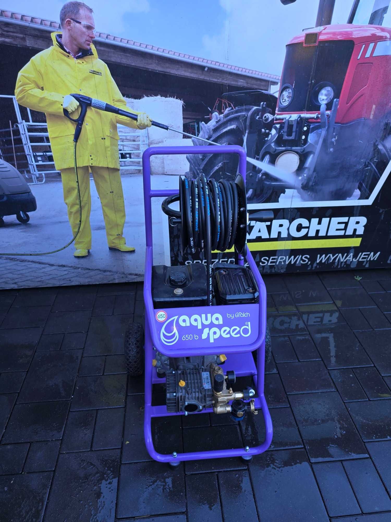 Myjka spalinowa FALCH Aqua Speed 650B Nowa Pompa  Oertzen,Karcher, R3B