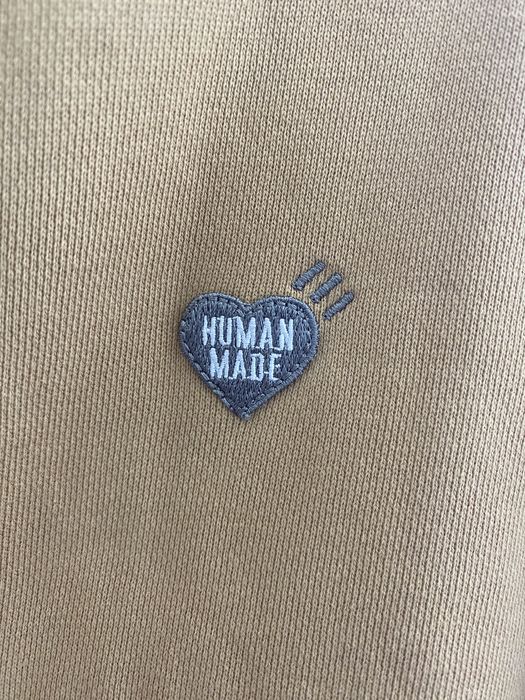 Зип худи Human Made beige