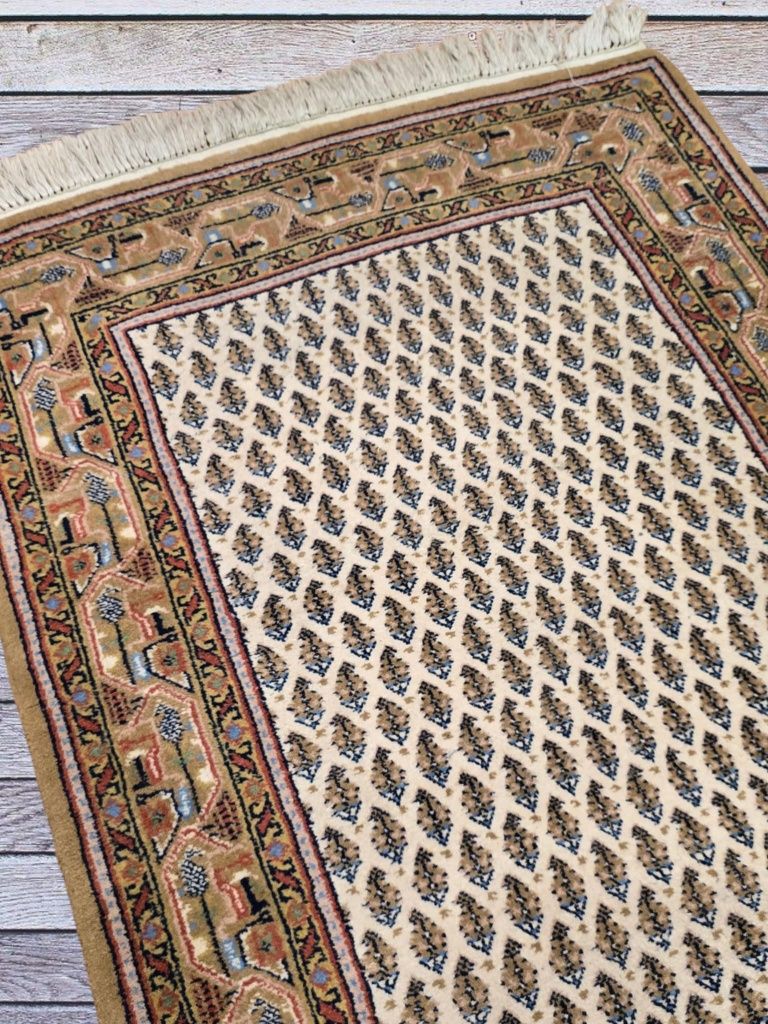 Indo Mir - Rękodzieło - Dywan perski - Chodnik - 85 x 300 - Wełniany