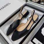 Czółenka Chanel Slingback Black