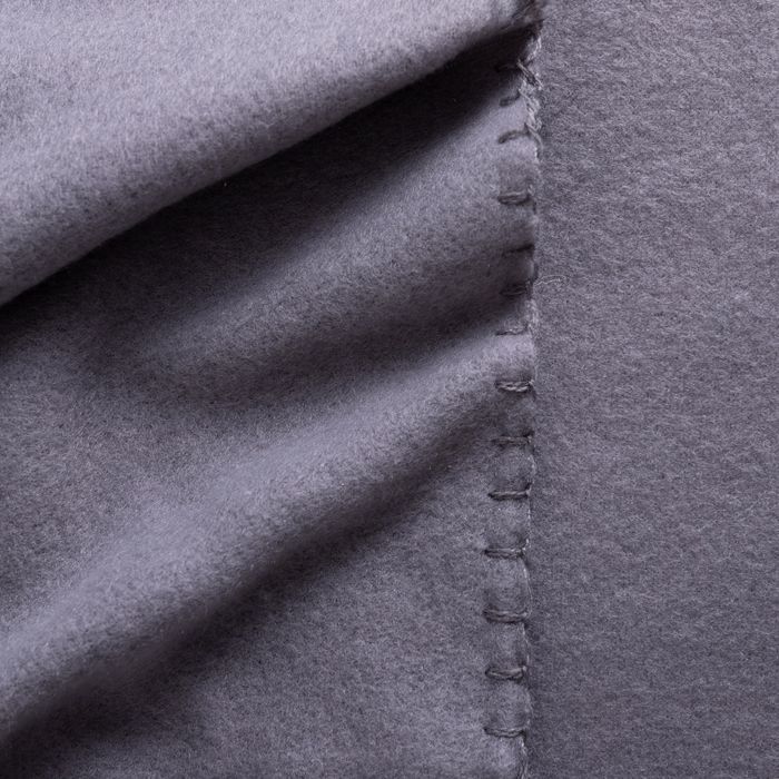 Koc Polarowy Szary Prima 120 X150 Cm