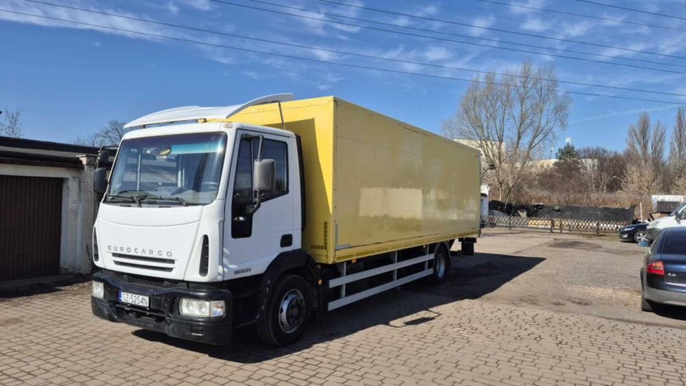 Iveco Eurocargo 120E24 Zadbany, Kontener Winda 1,5t długi 7,1m