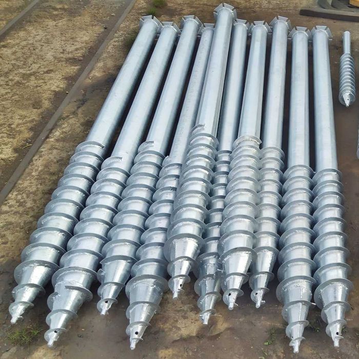 прокат техніки геошуруп фундамент гвинтові палі винтовые сваи монтаж