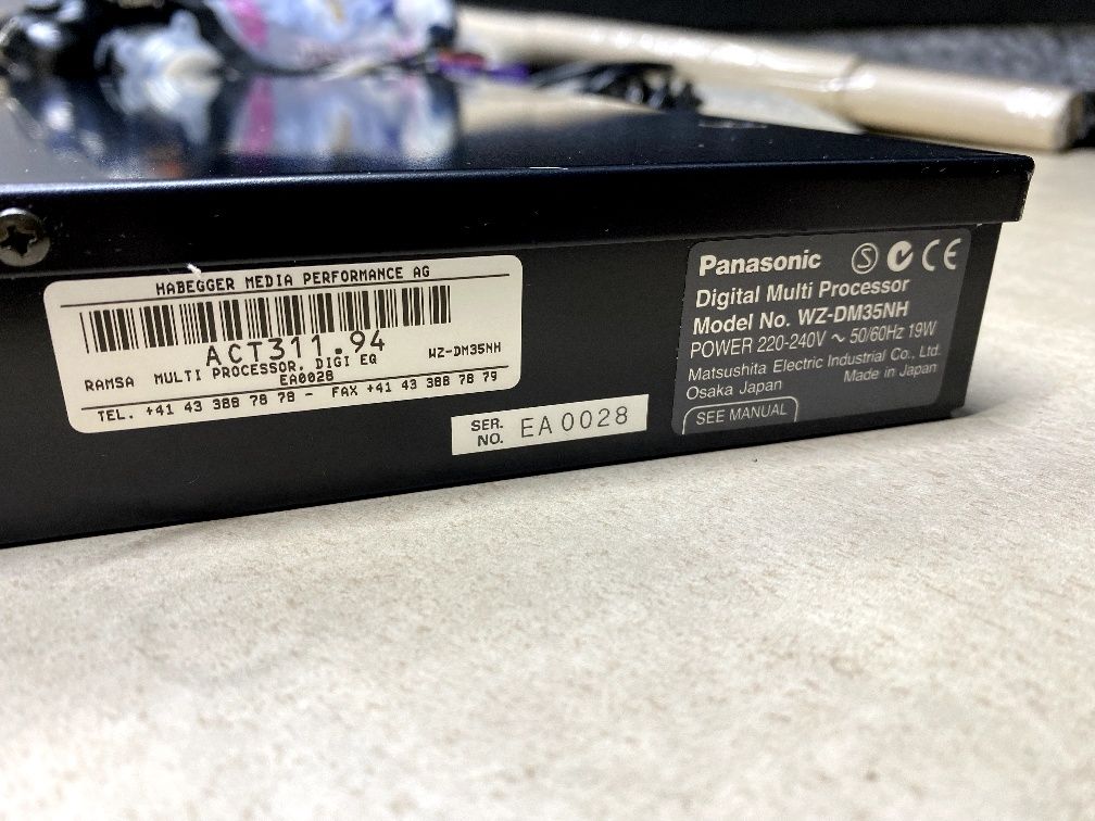 Процессор акустических систем Panasonic wz-dm35, made in Japan