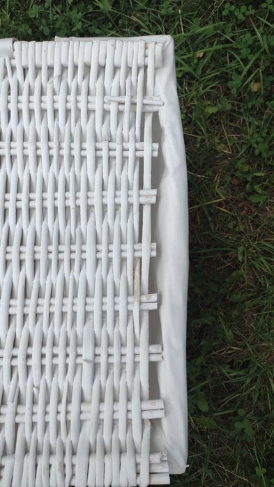 Kosz wiklinowy biały 160 l