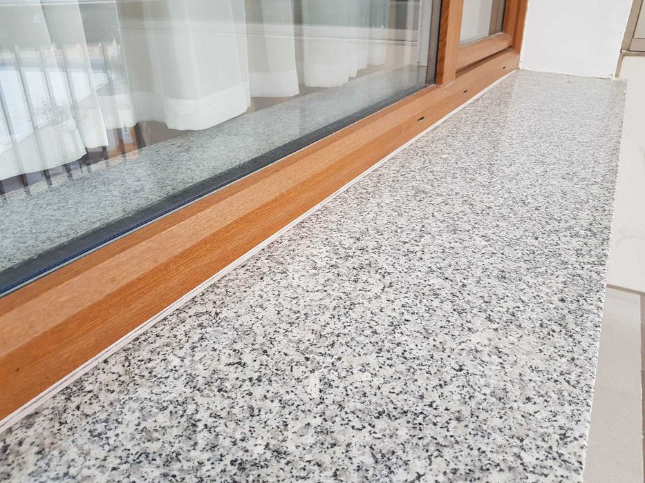 Granit G602 Bianco Sardo - Schody wewnętrzne polerowane, gotowy format