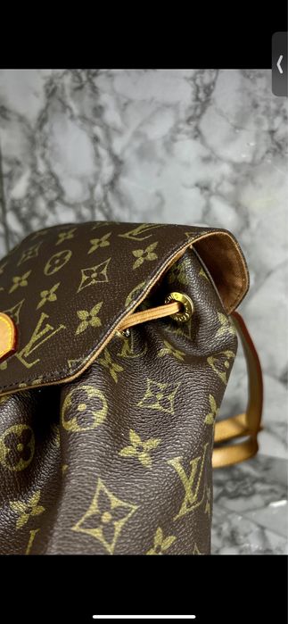 Рюкзак Louis Vuitton Backpack Montsouris MM Monogram Canvas оригинал