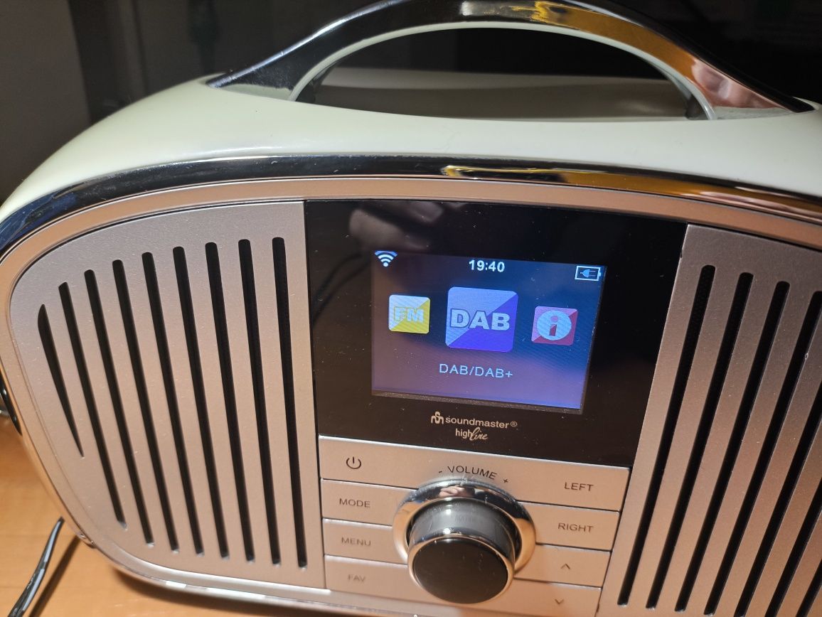 Soundmaster Highline IR 4000 Dąb/Dab+Internetowe Radio AUX Usb