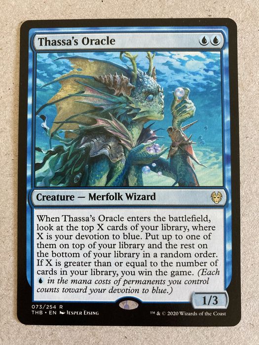 Carta MTG “Thassa’s Oracle” (ENG)