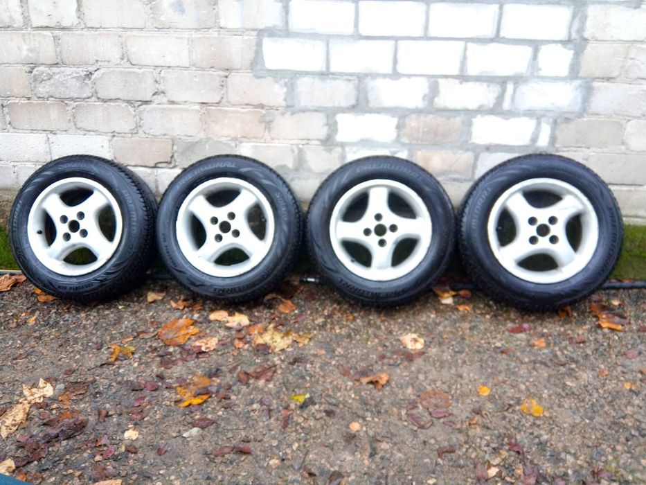Диски 4 98 ВАЗ. с летней резиной 185 65 14.