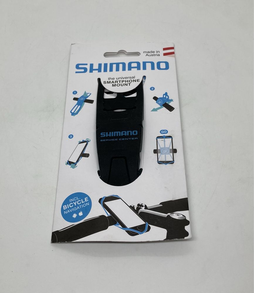 Mocowanie smartphona Shimano, silikonowe, oryginalne, nowe