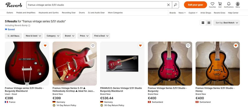 Framus Parlor Hollowbody (NOVA)