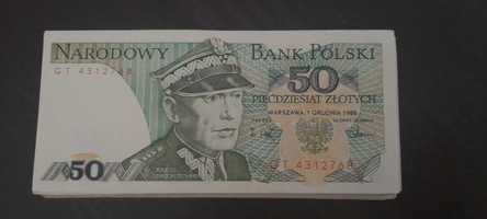 Banknoty 50 zł 1988rok