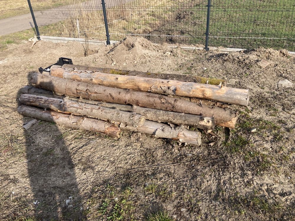 Słupki ogrodzeniowe ,stemple budowlane 2,4m