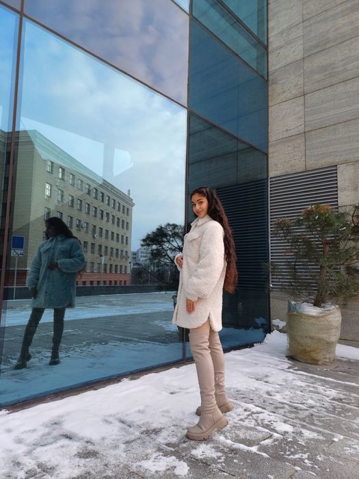 Куртка-рубашка женская