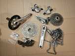 Grupa Shimano XT M770 9s SRAM X7 m781