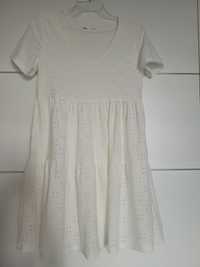 Biała sukienka sinsay