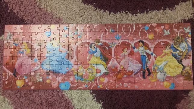 Super Puzzle Panorama - Księżniczki Disneya 160 elementów