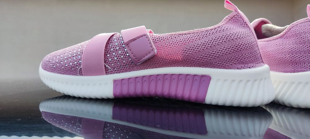 Nowe Buty różowe cekiny buciki trampki damskie r.40