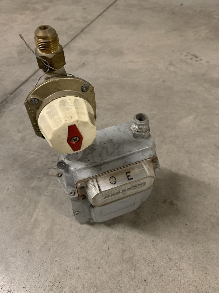 Contador gas com regulador