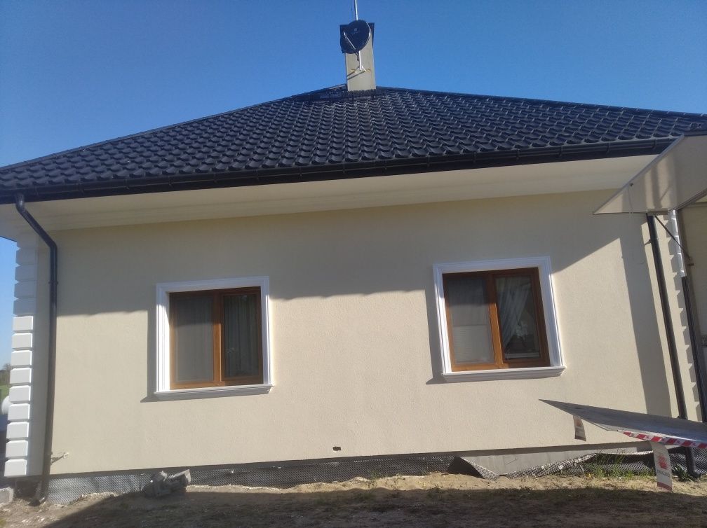 Docieplenia, elewacje, fasady.  Zabudowy g-k. Ocieplanie poddaszy