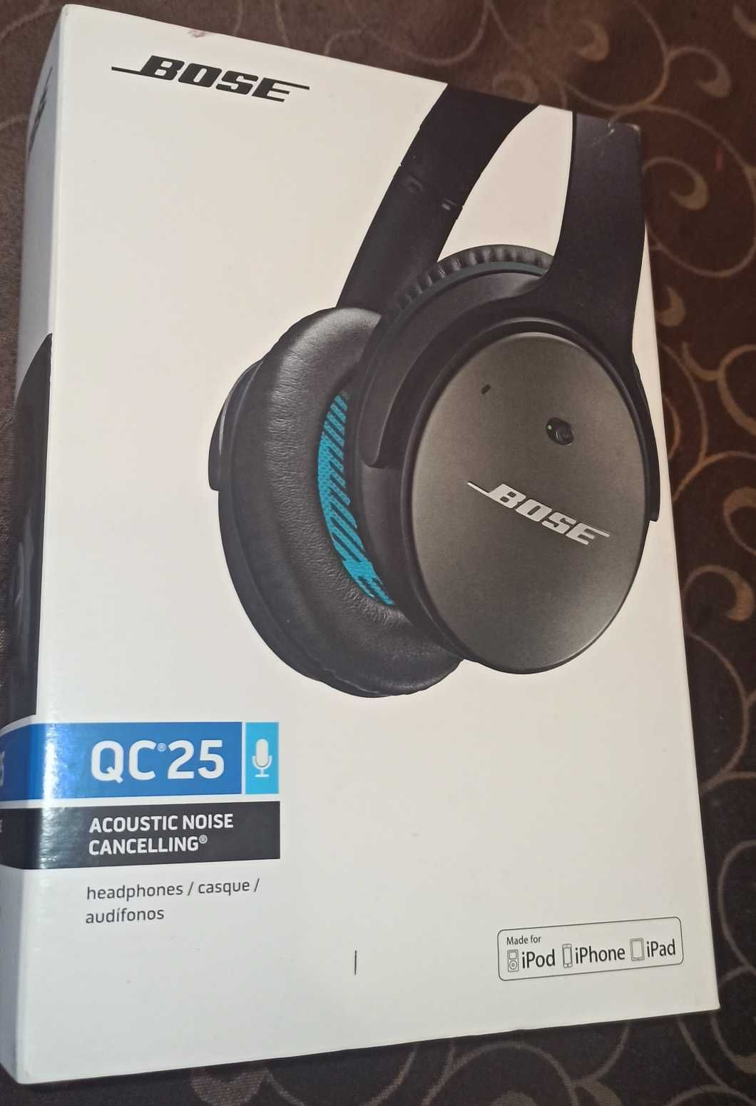 Bose QC 25 Noise Cancelling Headphones (versão Iphone)