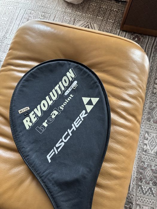 Raquete de Ténis Fischer Revolution Breakpoint + Capa — Bom Estado